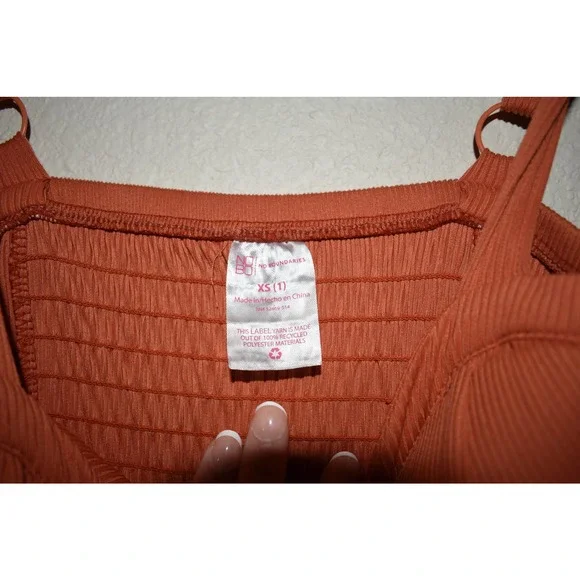 ⭐️ No Boundaries Juniors Swing Dress Orange Size XS - Picture 4 of 6
